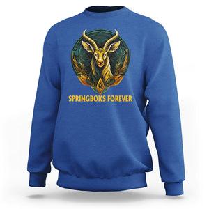 South Africa Rugby Sweatshirt Springboks Forever Stronger Together Go Bokke TS02 Printyourwear