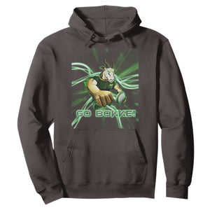 South Africa Rugby Hoodie Go Bokke Springboks Forever Stronger Together TS02 Dark Chocolate Printyourwear