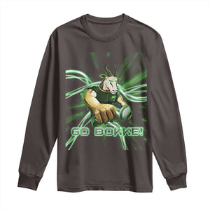 South Africa Rugby Springboks Long Sleeve Shirt Go Bokke Forever Stronger Together TS02 Dark Chocolate Print Your Wear