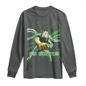 South Africa Rugby Springboks Long Sleeve Shirt Go Bokke Forever Stronger Together TS02 Dark Heather Print Your Wear