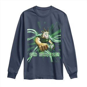 South Africa Rugby Springboks Long Sleeve Shirt Go Bokke Forever Stronger Together TS02 Navy Print Your Wear