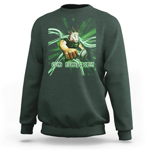 South Africa Rugby Sweatshirt Go Bokke Springboks Forever Stronger Together TS02 Dark Forest Green Printyourwear