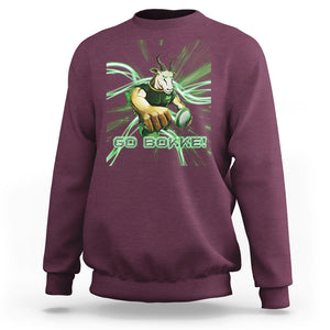 South Africa Rugby Sweatshirt Go Bokke Springboks Forever Stronger Together TS02 Maroon Printyourwear