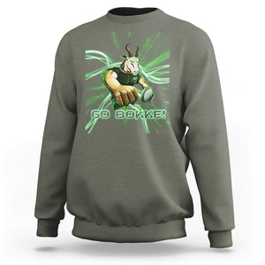 South Africa Rugby Sweatshirt Go Bokke Springboks Forever Stronger Together TS02 Military Green Printyourwear