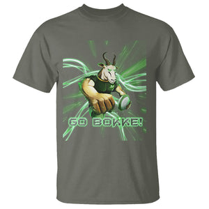 South Africa Rugby T Shirt Go Bokke Springboks Forever Stronger Together TS02 Military Green Printyourwear