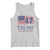 President Trump Inauguration Day 2025 Tank Top 47th President January 20th American Flag TS02 Ash Print Your Wear