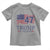 President Trump Inauguration Day 2025 Toddler T Shirt 47th President January 20th American Flag TS02 Sport Gray Print Your Wear