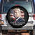 President Trump Inauguration Day 2025 Spare Tire Cover Ending Of A Nightmare January 20th American Flag TS02 No hole Black Print Your Wear