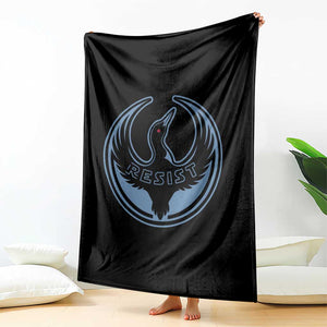 Minnesota Resist Loon Rebellion Emblem Throw Blanket TS02 Print Your Wear