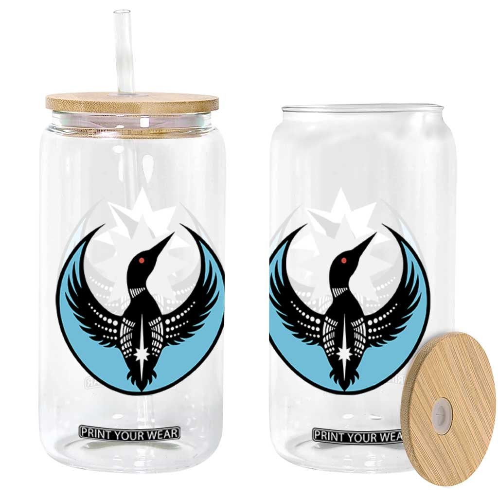 Minnesota Rebel Loon Star Emblem Glass Can Rebellion Symbolic Unity Graphic TS02 Print Your Wear
