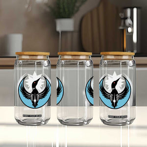 Minnesota Rebel Loon Star Emblem Glass Can Rebellion Symbolic Unity Graphic TS02 Print Your Wear