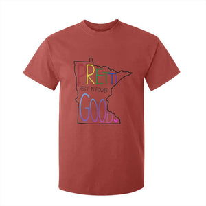 Pretti Good Minnesota Tribute T Shirt For Kid Rest in Power Rainbow Memorial TS02 Red Print Your Wear
