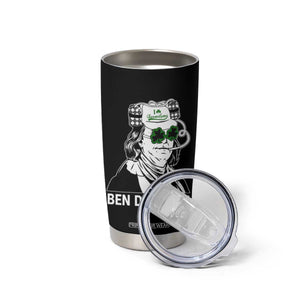 Funny St Patrick's Day Ben Dranking Tumbler Cup Benjamin Franklin Retro Saint Paddy's Day TS02 Print Your Wear