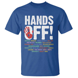 Resist Hands Off T Shirt Protect USA American We The People TS02 Royal Blue Print Your Wear