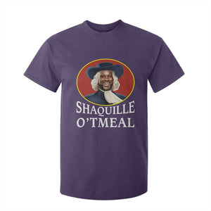 Funny Shaquille Oatmeal T Shirt For Kid Shaq O'neal Meme Cereal Parody TS02 Purple Print Your Wear