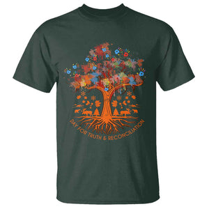 Orange Shirt Day T Shirt Every Child Native American Day for Truth and Reconciliation TS02 Dark Forest Green Print Your Wear