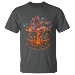 Orange Shirt Day T Shirt Every Child Native American Day for Truth and Reconciliation TS02 Dark Heather Print Your Wear