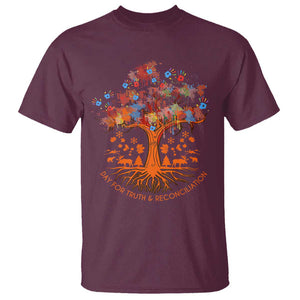 Orange Shirt Day T Shirt Every Child Native American Day for Truth and Reconciliation TS02 Maroon Print Your Wear