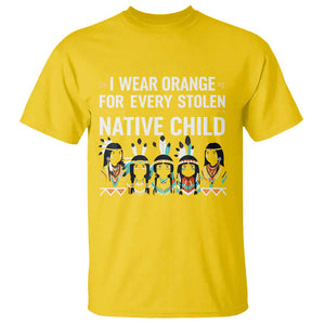 Orange Shirt Day T Shirt I Wear Orange For Every Stolen Native Child Indigenous American Indian TS02 Daisy Print Your Wear