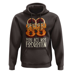 Orange Shirt Day Hoodie You Are Not Forgotten Native American Every Child Shoes TS02 Dark Chocolate Print Your Wear