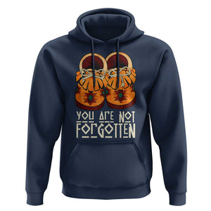 Orange Shirt Day Hoodie You Are Not Forgotten Native American Every Child Shoes TS02 Navy Print Your Wear