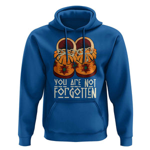 Orange Shirt Day Hoodie You Are Not Forgotten Native American Every Child Shoes TS02 Royal Blue Print Your Wear