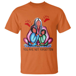 Orange Shirt Day T Shirt You Are Not Forgotten Native American Child TS02 Orange Print Your Wear