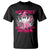 Breast Cancer Awareness T Shirt In October We Wear Pink Ghost TS02 Black Print Your Wear