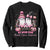 Breast Cancer Awareness Witch Sweatshirt In October We Wear Pink Ghost Witch TS02 Black Print Your Wear