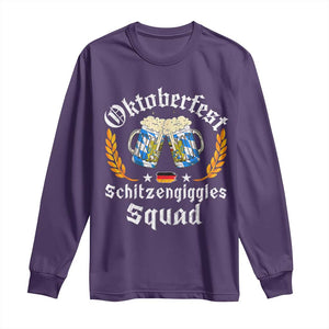 Oktoberfest Squad Long Sleeve Shirt Bavarian Festival Munich Beer TS02 Purple Print Your Wear