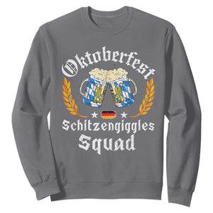 Oktoberfest Squad Sweatshirt Bavarian Festival Munich Beer TS02 Charcoal Print Your Wear