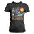 Black Cat Halloween T Shirt For Women Starry Night Lover Van Gogh Inspo TS02 Black Print Your Wear