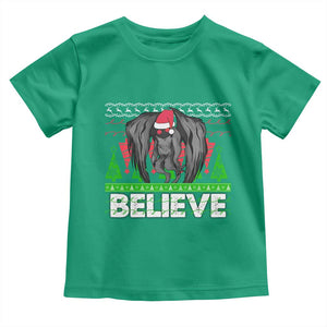 Funny Mothman Santa Toddler T Shirt Believe Merry Mothmas TS02 Irish Green Print Your Wear