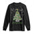 Book Lover Xmas Tree Long Sleeve Shirt Merry Bookmas TS02 Black Print Your Wear