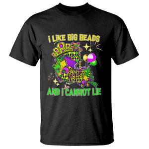 Mardi Gras T Shirt I Like Big Beads And I Can Not Lie New Orleans TS02 Black Printyourwear