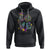 Mardi Gras Hoodie Love Mardi Gras Leopard Costume Carnival Parade TS02 Black Printyourwear