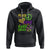 Peace Love Mardi Gras Hoodie Parade Costume Carnival TS02 Black Printyourwear