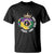 Mardi Gras T Shirt Peace Love King Cake Party Carnival Costume TS02 Black Printyourwear