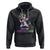 Mardi Gras Hoodie Let The Shenanigans Begin Dabbing Unicorn Costume TS02 Black Printyourwear