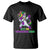 Mardi Gras T Shirt Let The Shenanigans Begin Dabbing Unicorn Costume TS02 Black Printyourwear