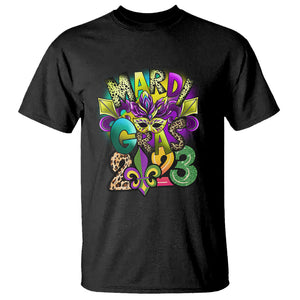 Mardi Gras 2024 T Shirt Carnival Squad Costume Mask TS02 Black Printyourwear