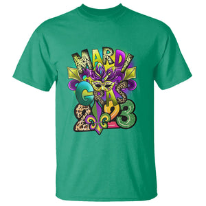 Mardi Gras 2024 T Shirt Carnival Squad Costume Mask TS02 Irish Green Printyourwear