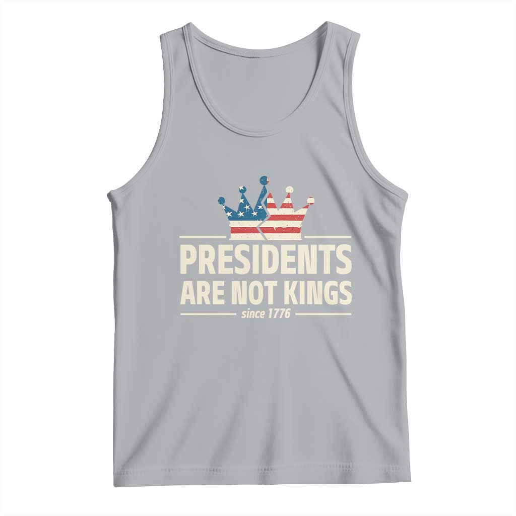 Presidents Are Not Kings Tank Top Since 1776 American Flag TS02 Athletic Heather Print Your Wear