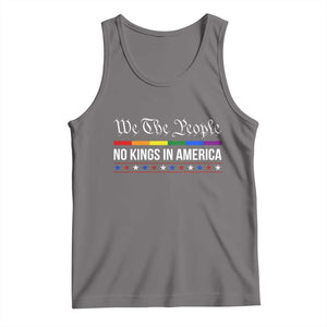 No Kings In America Tank Top We The People TS02 Deep Heather Print Your Wear