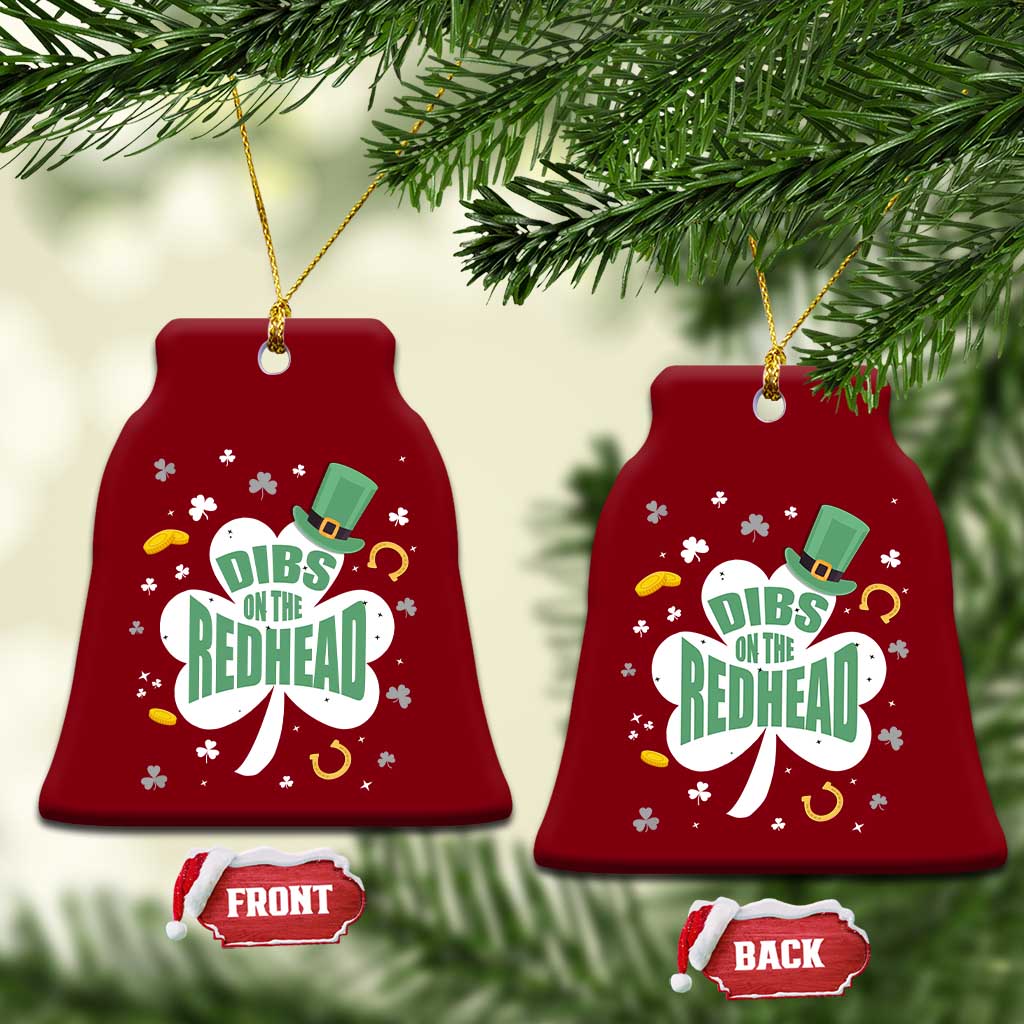 Funny Irish St Patricks Day Ceramic Ornament Prone To Shenanigans TS02 Print Your Wear