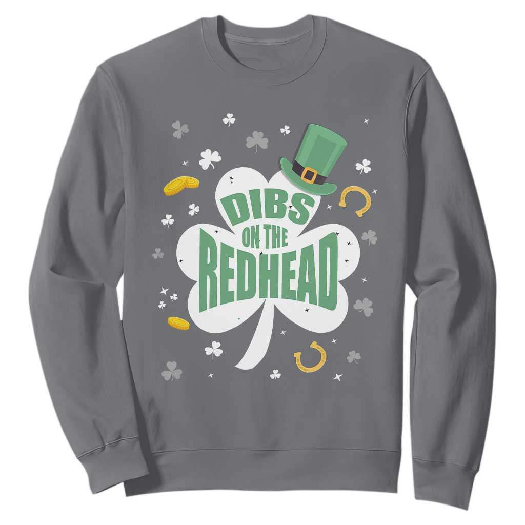 Funny Irish St Patricks Day Sweatshirt Prone To Shenanigans TS02 Charcoal Print Your Wear