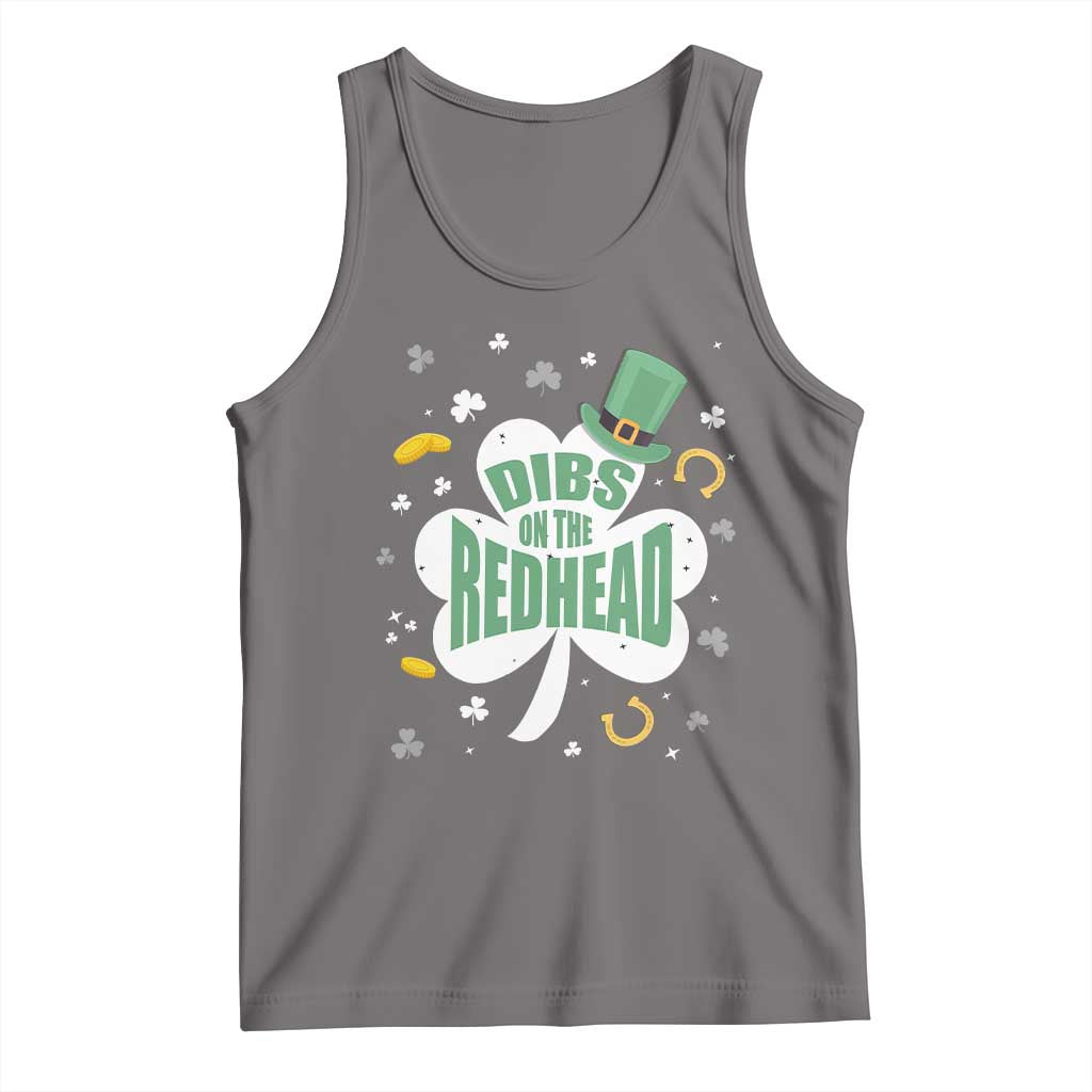 Funny Irish St Patricks Day Tank Top Prone To Shenanigans TS02 Deep Heather Print Your Wear