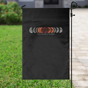 Total Eclipse of the Moon Phases Garden Flag Blood Moon Space Astronomy Celestial Graphic TS02 Print Your Wear
