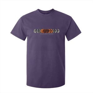 Total Eclipse of the Moon Phases T Shirt For Kid Blood Moon Space Astronomy Celestial Graphic TS02 Purple Print Your Wear