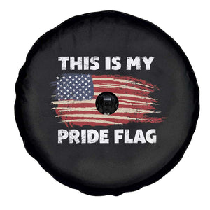 American Patriotic Spare Tire Cover This Is My Pride Flag 4th of July US Pride TS02 Print Your Wear